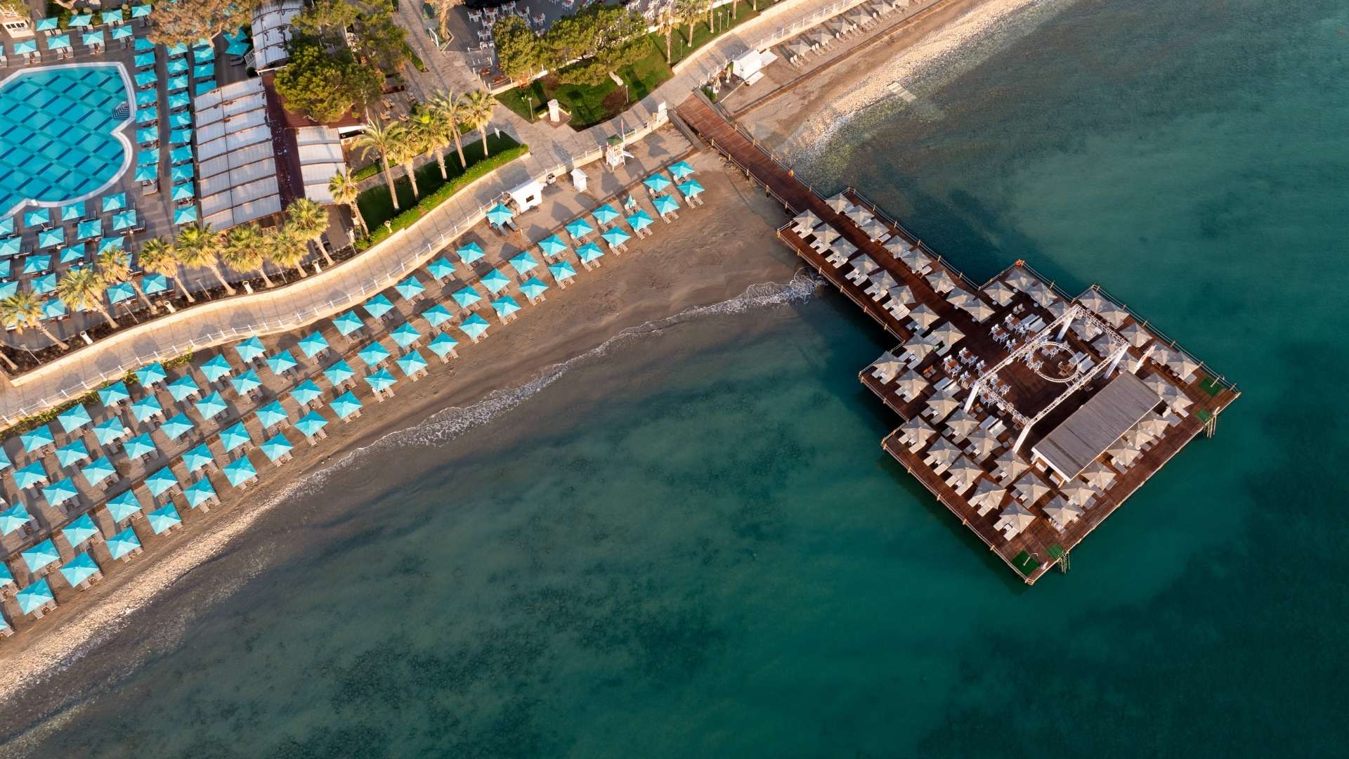 Nirvana Mediterranean Excellence - tesis genel görünümü