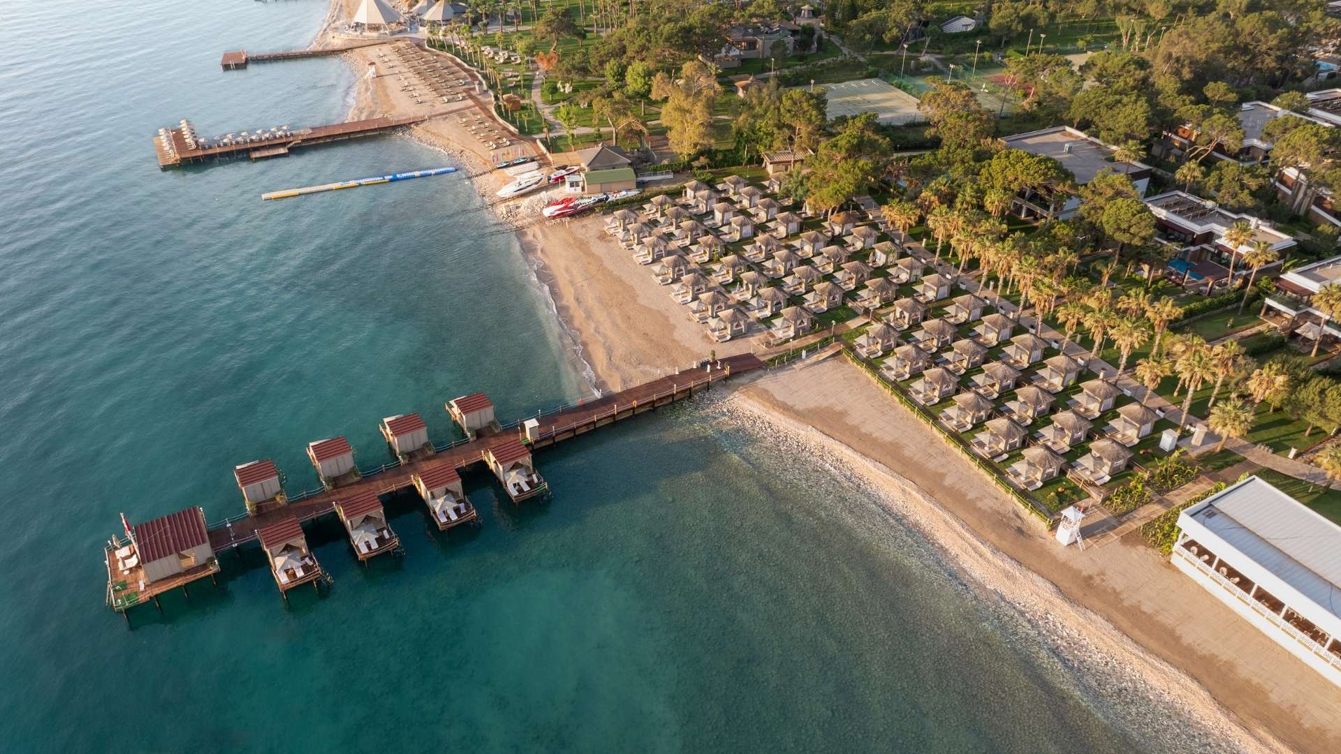 Nirvana Mediterranean Excellence - tesis genel görünümü